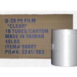 PE Ribbon Clear Film 10 Tubes