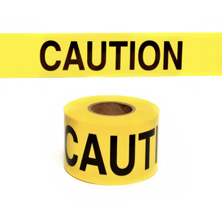Caution Tape - Heavy Duty Industrial Tape Supply Company
