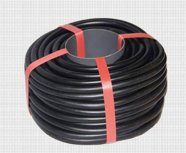 Rubber Rope - used for tarp and tie down straps. Made with natural rubber, solid or hollow core. Also called elastic cord or bungee rope.