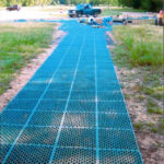 Park recreation area Anti-Fatigue Mat Installation