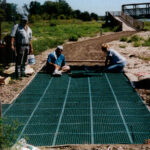 Outdoor Anti-Fatigue Mat Installation