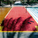 Pool area Anti-Fatigue Mat Installation